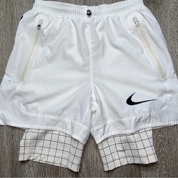 Off-White Other - Nike X OFF White Men's White and Black Athletic Shorts
